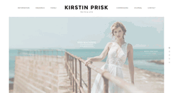 Desktop Screenshot of kirstinprisk.co.uk